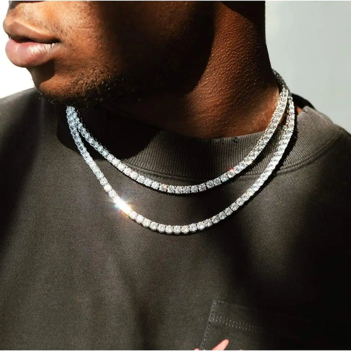 Iced Out Tennis Chain